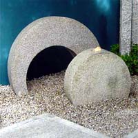 natural stone water features