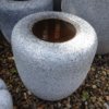 Natsume bachi Japanese granite water basin