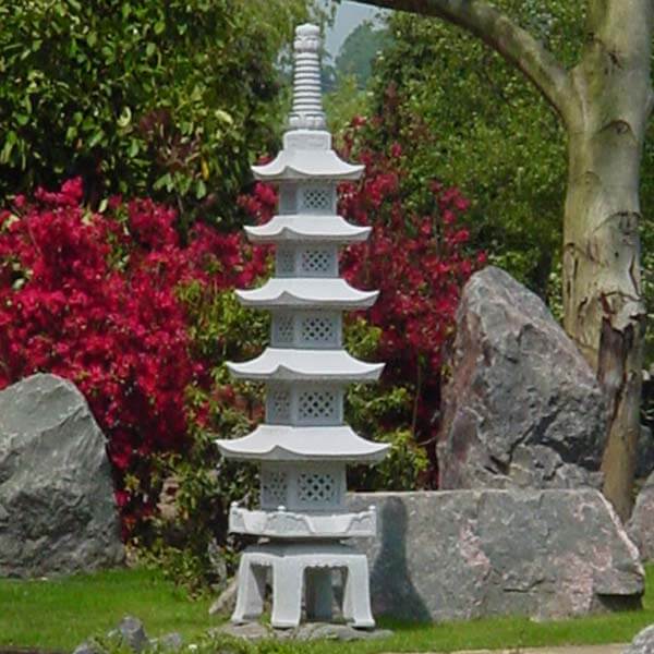 Pera Japanese Stone Lantern Kyoto, Japanese Stone Garden Ornaments Uk