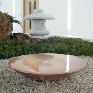 Copper Bowl Japanese water basin