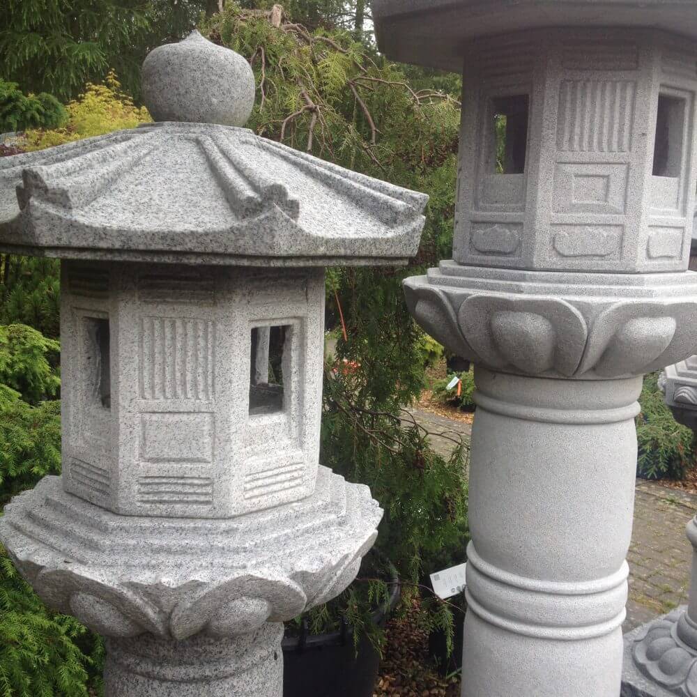 Yunoki Japanese Stone Lantern Kyoto Range Oriental Granite