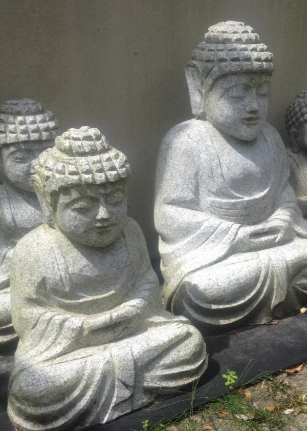 Japanese Maitreya in Granite