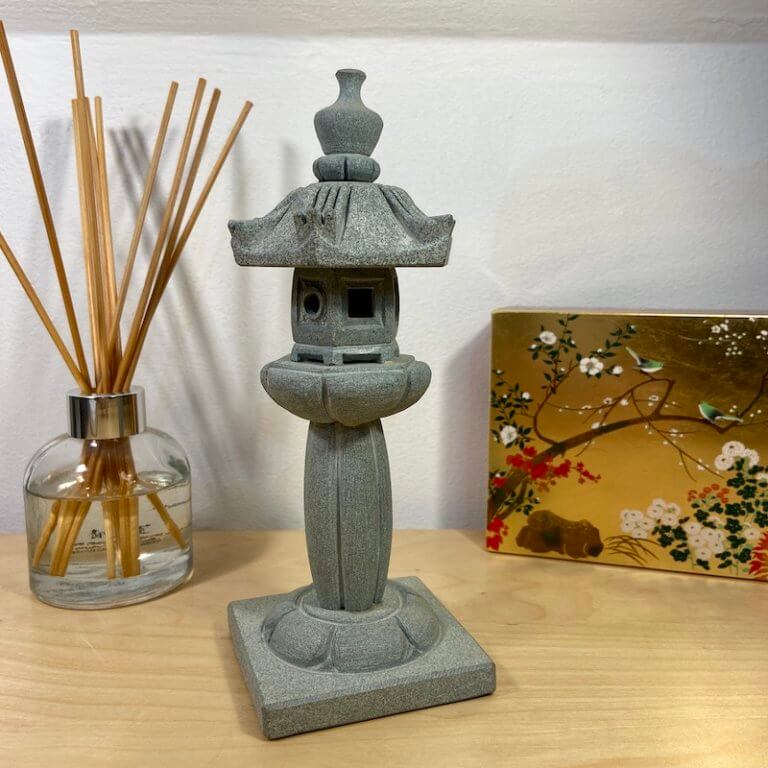 Japanese stone lanterns miniature collection