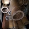 100-120mm bamboo poles