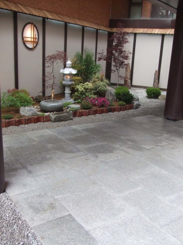 silver grey paving