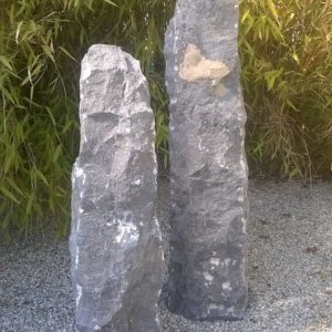 Dark grey Limestone monoliths
