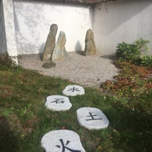 engraved stepping stones