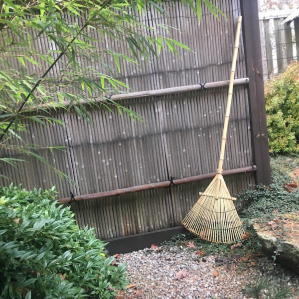 Japanese bamboo rake