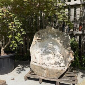 White Marble Buddha