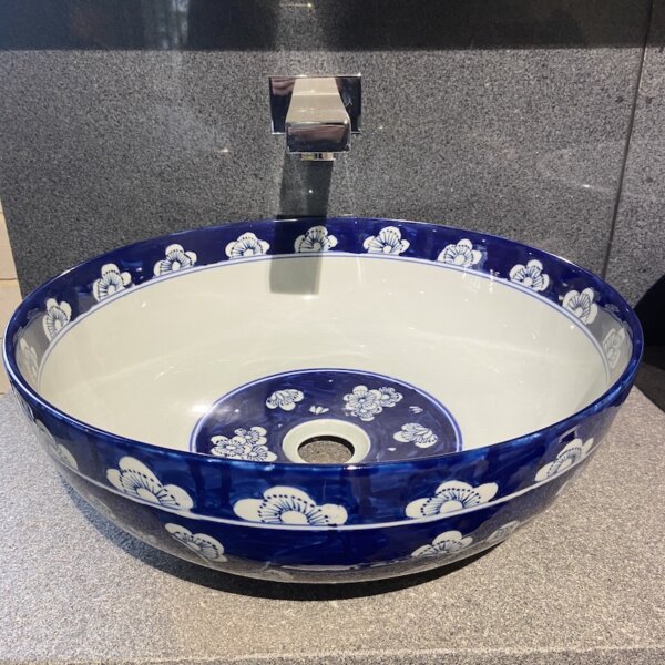 Floral Hand Basin