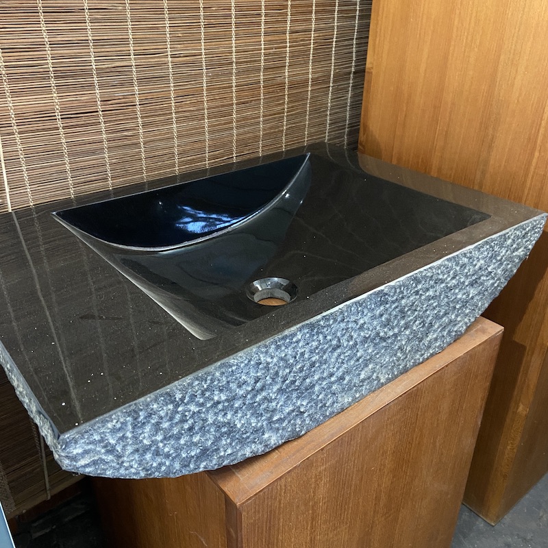 Rectangular Black Hand Basin