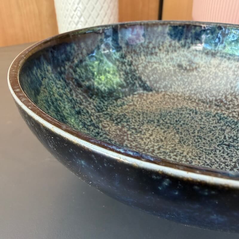 Indigo Blue Serving Bowl - Image 3